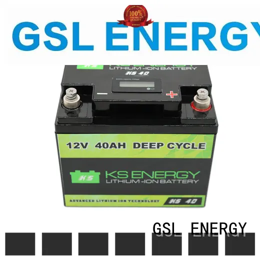 lithium battery 12v 100ah order now led display GSL ENERGY 1