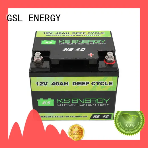 GSL ENERGY deep cycle lifepo4 battery 12v supplier for camping 1