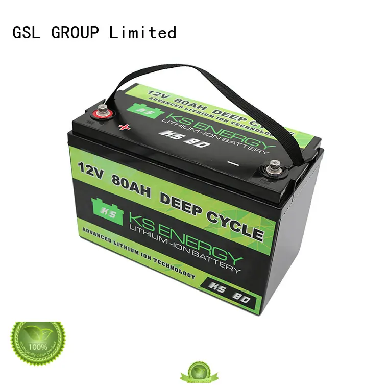 GSL ENERGY deep cycle camera battery storage manufacturer for camping 1