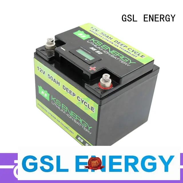 GSL ENERGY 12v 100ah solar battery for camping 1