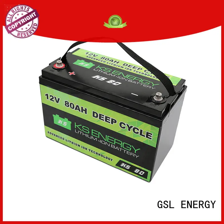 GSL ENERGY alternative lifepo4 rv battery customization for motorcycle 1