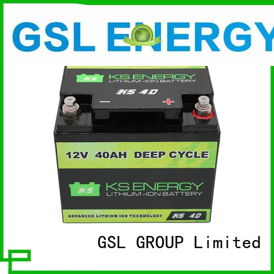 GSL ENERGY 100ah solar battery led display 1