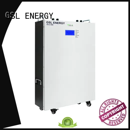 GSL ENERGY wall mounted solar energy battery manufacturer for solar storage 1