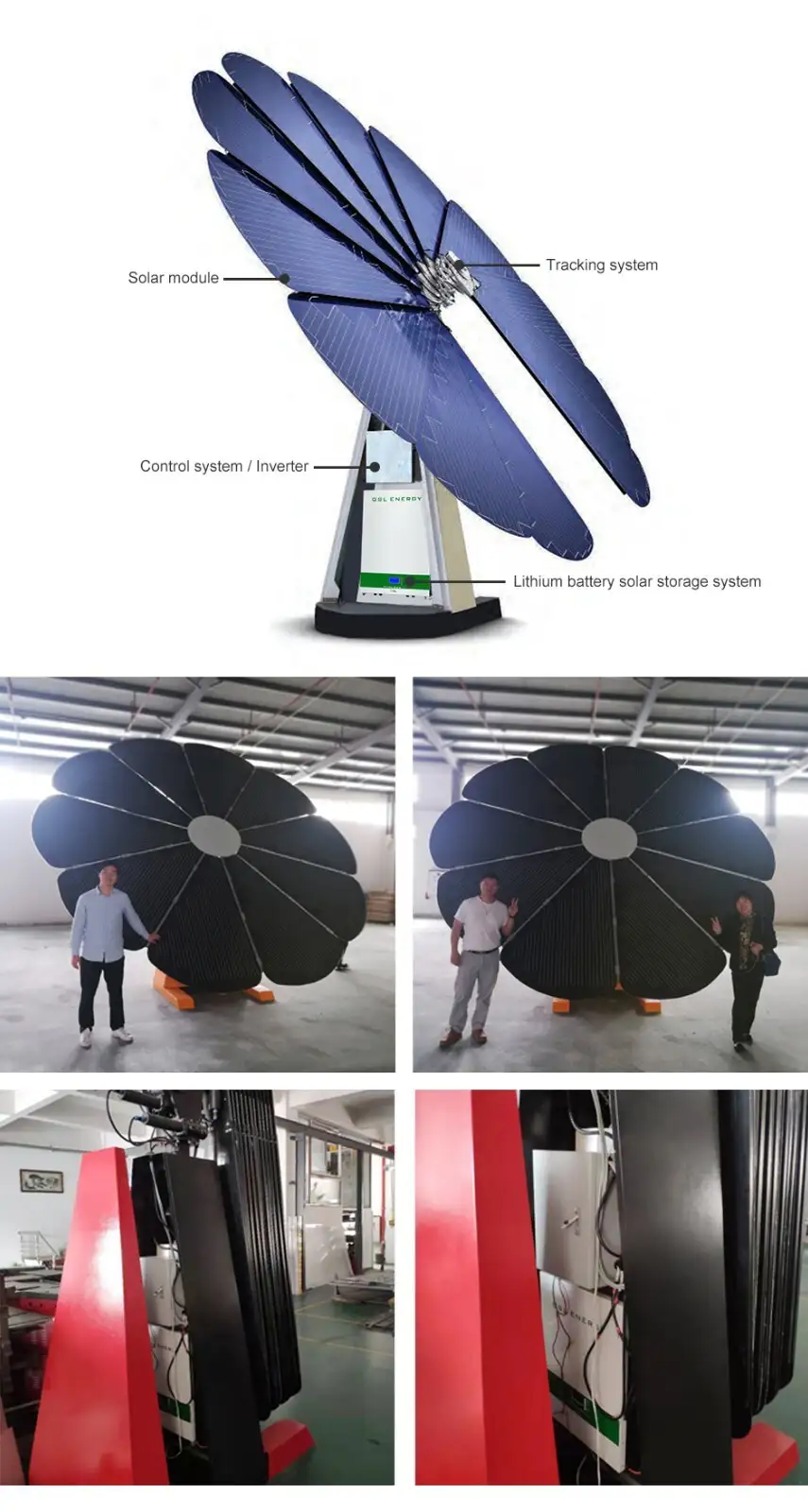 factory direct solar energy system for home high-speed large capacity 5