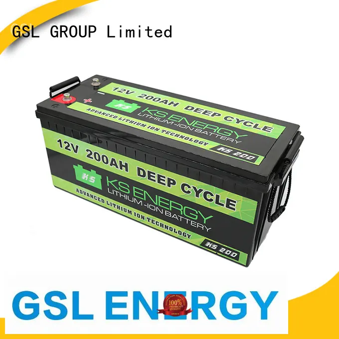 GSL ENERGY solar battery 12v 100ah order now led display 1