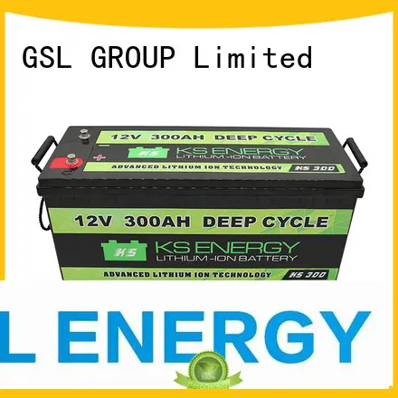 GSL ENERGY solar battery 12v 300ah order now led display 1