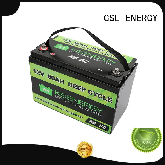 GSL ENERGY long life lifepo4 battery 12v 100ah for cycles 1