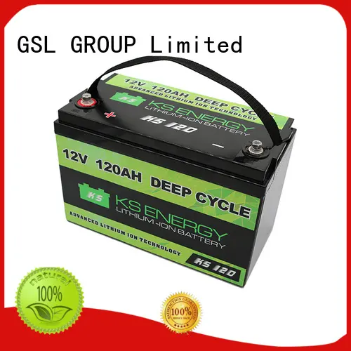 GSL ENERGY rechargeable 12v 50ah lithium battery for cycles 1