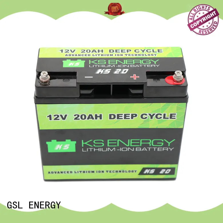 GSL ENERGY 100ah solar battery for motorcycle 1
