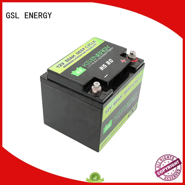 GSL ENERGY solar battery 12v 100ah led display 1