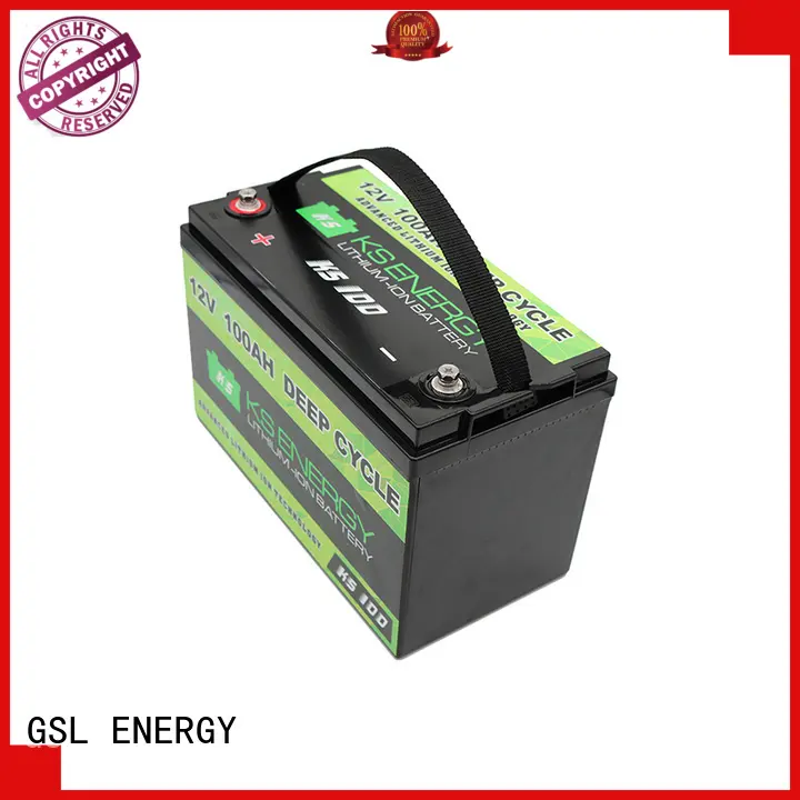 GSL ENERGY 100ah solar battery free sample for car 1