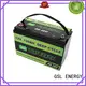 GSL ENERGY deep cycle lifepo4 battery 12v 100ah free sample led display 1