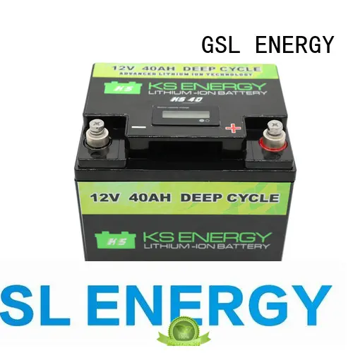 GSL ENERGY lithium battery 12v 100ah customization for cycles 1