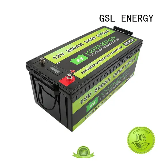 GSL ENERGY long lasting lifepo4 battery 100ah free sample for cycles 1