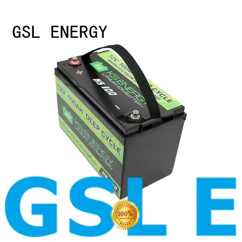 GSL ENERGY 12v 100ah solar battery customization for cycles 1