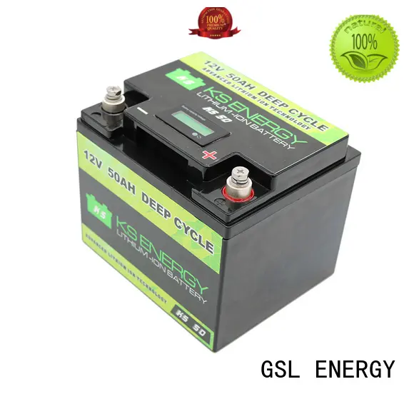 GSL ENERGY lithium battery 12v 300ah customization for camping 1