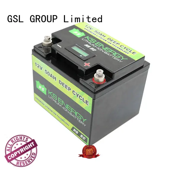 GSL ENERGY safer lifepo4 battery 12v 100ah supplier for car 1