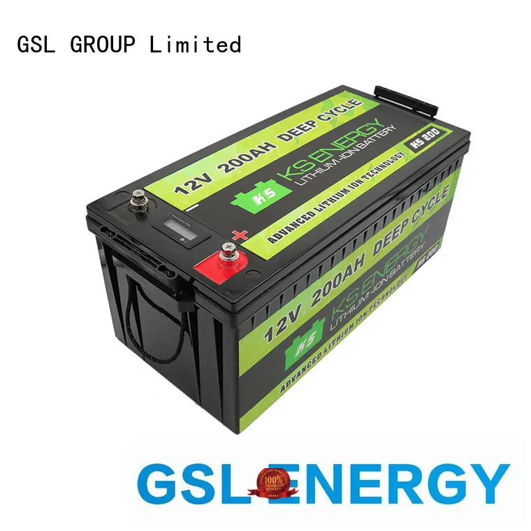 GSL ENERGY alternative 12v 100ah solar battery supplier for camping 1