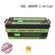 GSL ENERGY solar battery 12v manufacturer led display 1