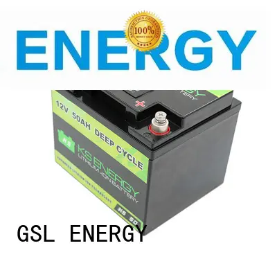 GSL ENERGY large capacity lifepo4 battery 12v inquire now for camping 1