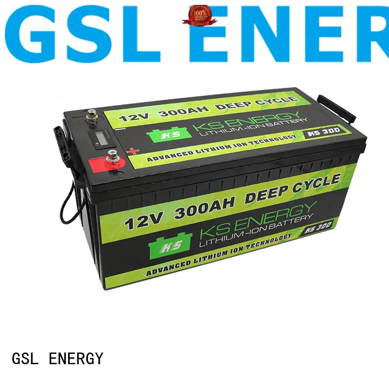GSL ENERGY rechargeable solar battery 12v 100ah order now for cycles 1