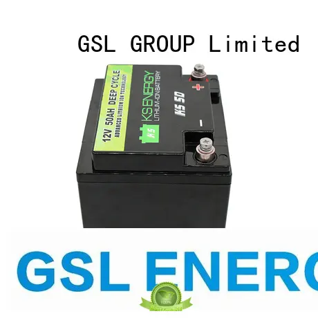 GSL ENERGY advanced technologies 100ah solar battery manufacturer led display 1