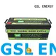 GSL ENERGY 200ah solar battery short time high performance 1