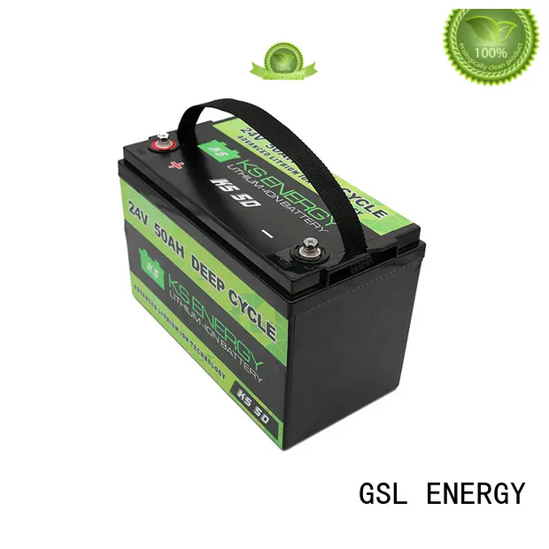 GSL ENERGY high-stability 24V lithium battery bulk supply large capacity 1