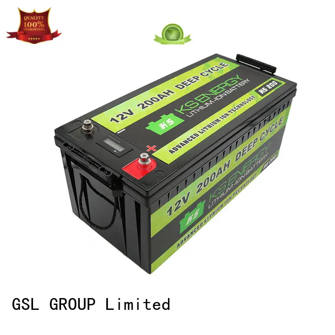GSL ENERGY 2020 hot-sale 12v 100ah solar battery free maintainence for camping car 1