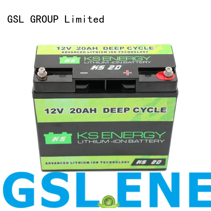 GSL ENERGY 2020 hot-sale lifepo4 battery 12v short time high performance 1