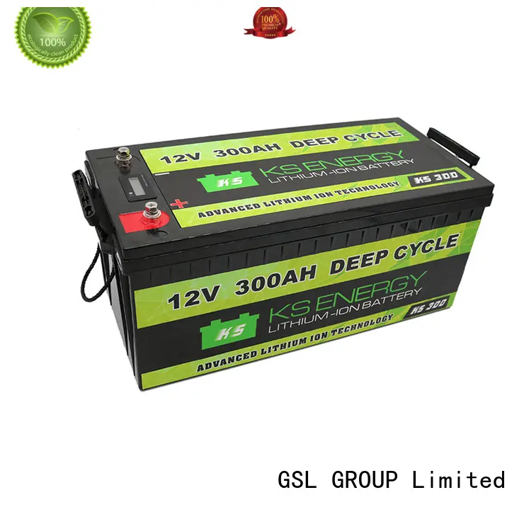 GSL ENERGY enviromental-friendly lifepo4 battery pack free maintainence high performance 1