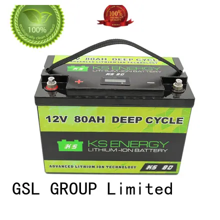 GSL ENERGY 12v 100ah solar battery short time high performance 1