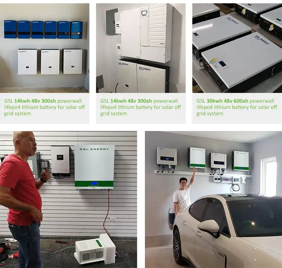 GSL ENERGY popular solar battery storage system energy-saving 8