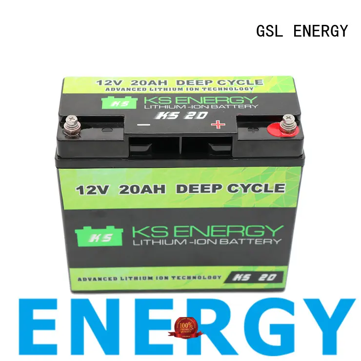 GSL ENERGY lithium battery 12v 300ah high rate discharge for camping car 1