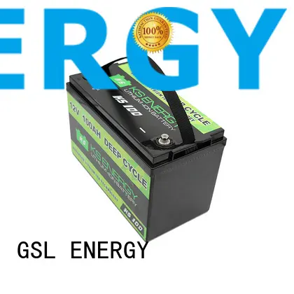 GSL ENERGY enviromental-friendly solar battery 12v 100ah high rate discharge high performance 1