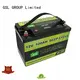 GSL ENERGY enviromental-friendly 12v solar battery free maintainence high performance 1