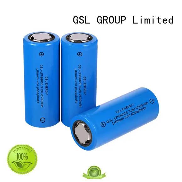 GSL ENERGY top-performance 26650 lithium ion battery supply competitive price 1