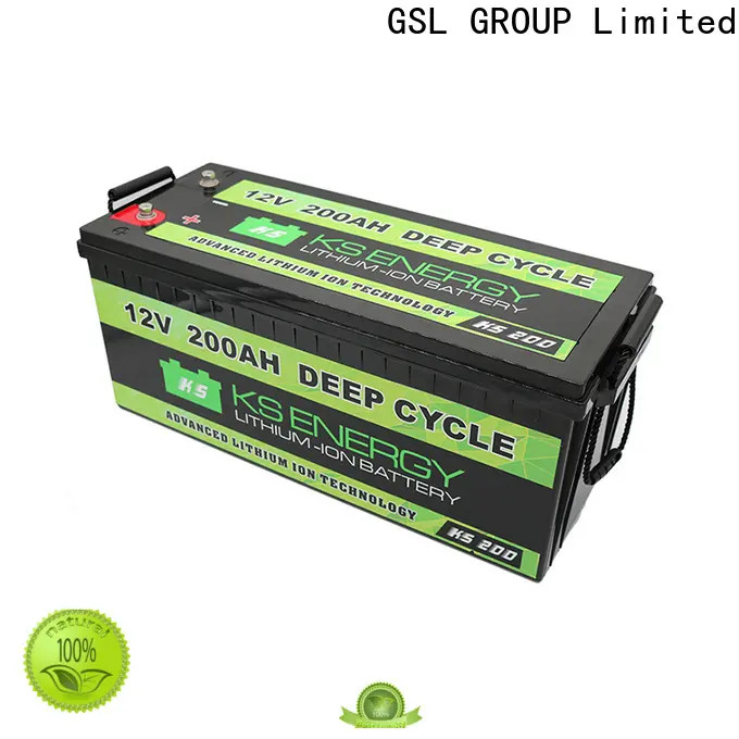 GSL ENERGY enviromental-friendly rv battery short time for camping car 1