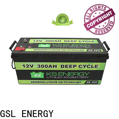 GSL ENERGY 200ah solar battery high rate discharge for camping car 1