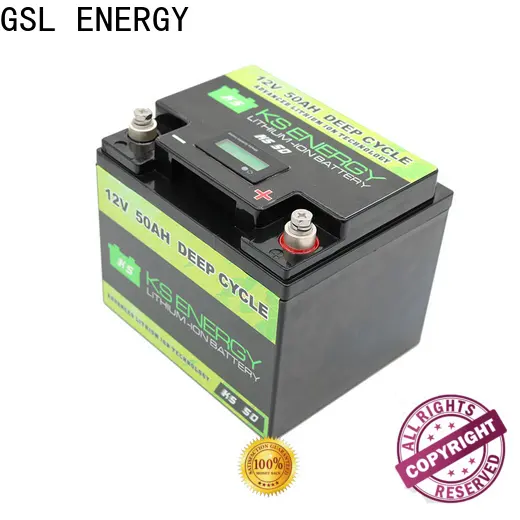 GSL ENERGY enviromental-friendly lithium battery 12v 300ah free maintainence high performance 1
