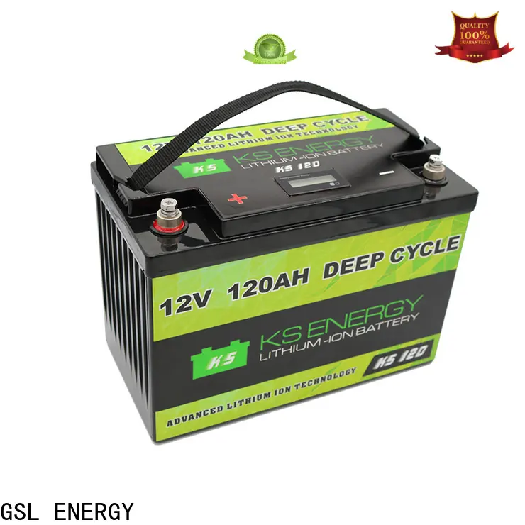 GSL ENERGY lifepo4 battery 100ah high rate discharge for camping car 1