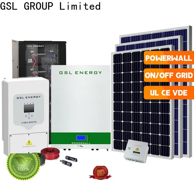 GSL ENERGY home renewable energy systems adjustable bulk supply 1