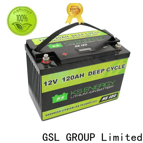 GSL ENERGY quality-assured lifepo4 solar battery short time for camping car 1