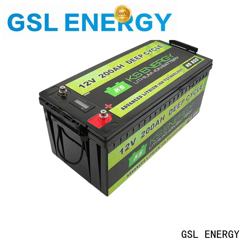 GSL ENERGY lifepo4 battery 12v short time high performance 1