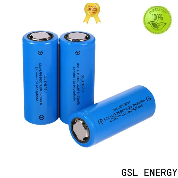 GSL ENERGY top-performance 26650 protected battery custom manufacturer 1
