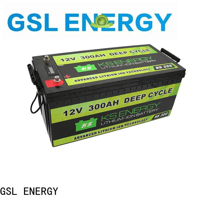 GSL ENERGY 2020 hot-sale lifepo4 battery 12v 200ah short time for camping car 1