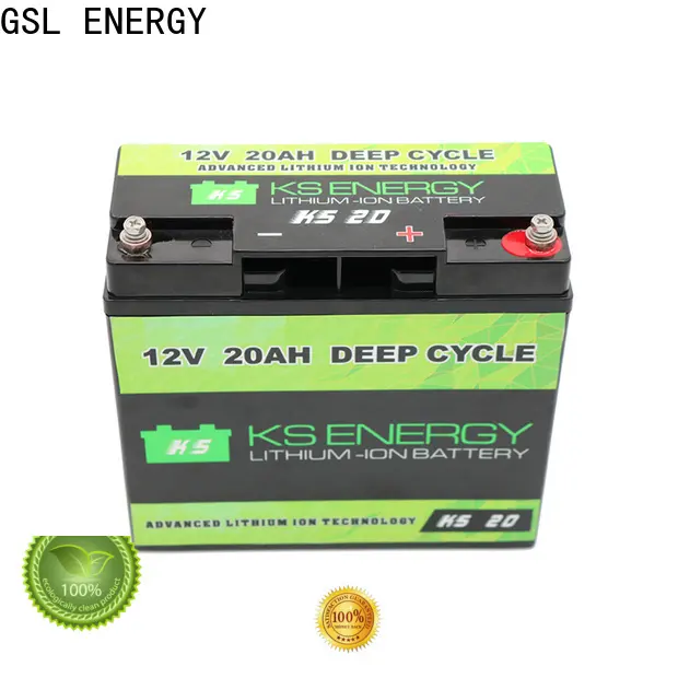 GSL ENERGY quality-assured lithium car battery high rate discharge high performance 1