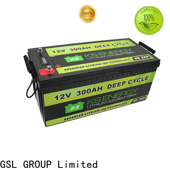GSL ENERGY solar batteries 12v 200ah free maintainence for camping car 1