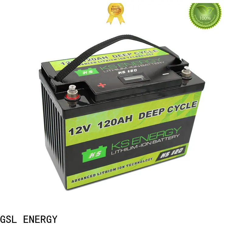 GSL ENERGY enviromental-friendly 200ah solar battery free maintainence for camping car 1