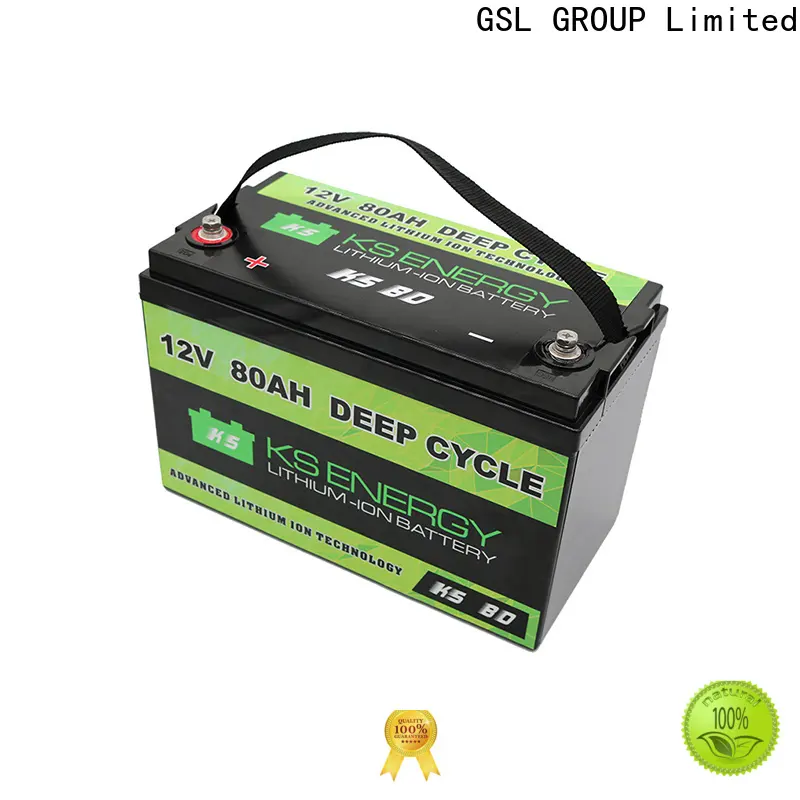 GSL ENERGY 12v 100ah solar battery high rate discharge for camping car 1